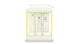 С низким поддоном