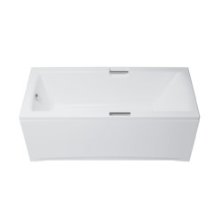 Акриловая ванна Triton Алекса 170x75, с каркасом, сифоном, экраном и торцевым экраном