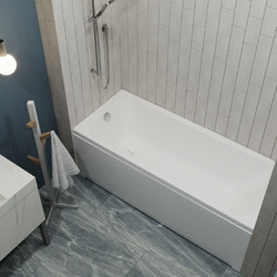 Акриловая ванна Triton Прага 150x70, с ножками, сифоном, экраном