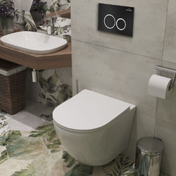 Система инсталляции для подвесного унитаза 4 в 1 Roxen StounFix Slim 811558