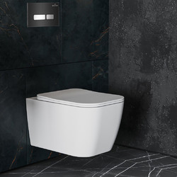 Комплект инсталляции и унитаза 6 в 1 Roxen StounFix Slim 646038