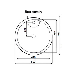 Умывальник напольный CeramaLux N134B