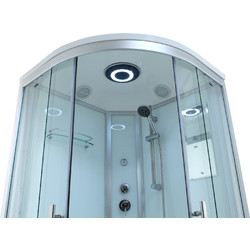 Душевая кабина Timo Standart T-6609 Silver Fabric 90х90