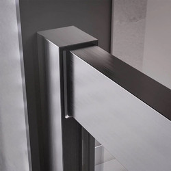 Душевой уголок Veconi Premium Trento PTC-20GR 100x80