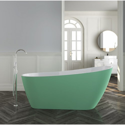 Акриловая ванна Teymi Solli  170x74x75,  зелёная матовая T130107