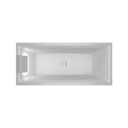 Акриловая ванна Riho Still Square Led B099004005 180x80, подголовник слева, белый