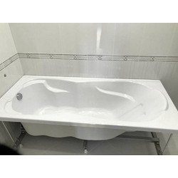Акриловая ванна Triton Цезарь 180х80, с каркасом, сифоном