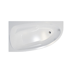 Акриловая ванна Triton Мадрид 150x95 R, с каркасом, экраном и сифоном
