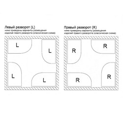 Акриловая ванна Wellsee Belle Spa 235701003, 150*75, левая