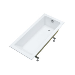 Акриловая ванна Amore di Mare (ADM) MIRO 170x75, с ножками