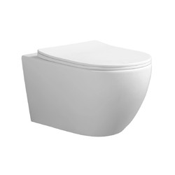 Комплект инсталляции WeltWasser Marberg 507 SE с белой кнопкой и унитазом Cerutti ORLTER Aria Tornado