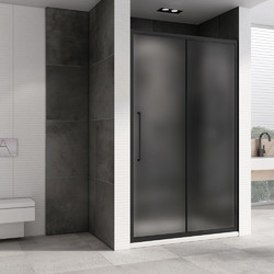 Душевая дверь Abber Schwarzer Diamant AG30120BMH 120x195