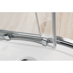 Душевой уголок Adema Гласс Лайн 100х90 тонированный