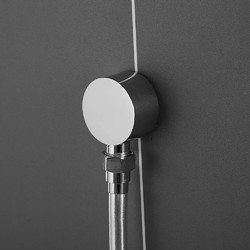 Смеситель с псевдобиде Rose R105C, белый/хром