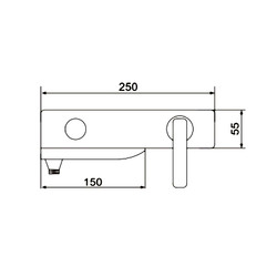 Смеситель для ванны Rose R2702H