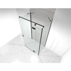 Душевой уголок Radaway Essenza Black KDJ+S 90х90 R