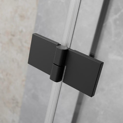 Душевой уголок Radaway Essenza Black KDJ+S 120х120 L