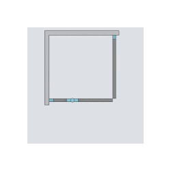 Душевой уголок Radaway Essenza 8 KDJ 90x90 R