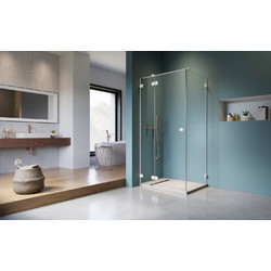 Душевой уголок Radaway Essenza Pro White KDJ 100х80 L