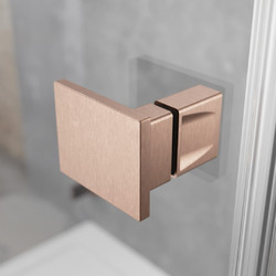 Душевой уголок Radaway Essenza Pro Brushed Copper KDJ 120х70 L