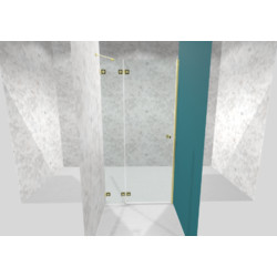 Душевая дверь Radaway Essenza Pro Gold DWJ 110 R