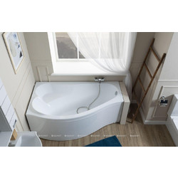 Акриловая ванна Aquanet Palma 170x100 L, с каркасом