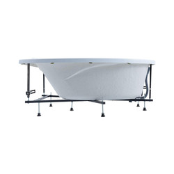 Акриловая ванна Aquanet Jersey 170x90 L, с каркасом