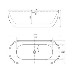 Акриловая ванна Aquanet Delight 170x78