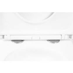 Унитаз подвесной Welt-Wasser GELBACH 043 MT-WT, с крышкой дюропласт SoftClose