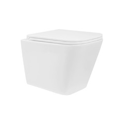 Унитаз подвесной Welt-Wasser GELBACH 043 MT-WT, с крышкой дюропласт SoftClose