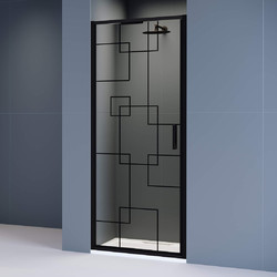 Душевая дверь RGW Stilvoll SV-05B 90х195, стекло Black Smart Line