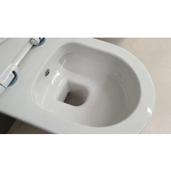 Подвесной унитаз с бидеткой Bocchi V-Tondo 1416-001-0128, с крышкой Slim soft-close A0336-001