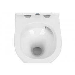 Унитаз подвесной ABBER Bequem AC1102T, с крышкой дюропласт SoftClose