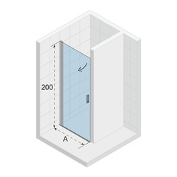 Душевая дверь Riho Novik Z101 90x200