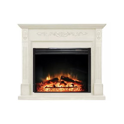 Портал для электрокамина Smolcom Soho MB/JUP/SYM26, бьянко белый дуб