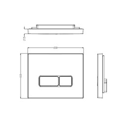 Комплект инсталляции WeltWasser Marberg 410 SE с чёрной кнопкой и унитазом Teymi Lina VORTEX T40110