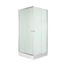 Душевой уголок Saniteco SN-1002W 100x100, с поддоном