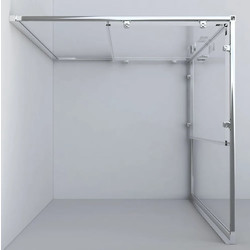 Душевой уголок AQUABATH ATLAS AB-04F-1000-2000 100x100