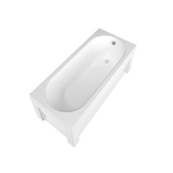 Акриловая ванна Timo ROHA 1470, с каркасом