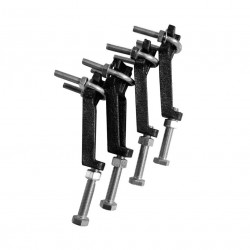 Чугунная ванна Pucsho Jessen 175x75, с ножками