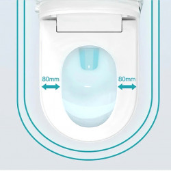 Электронный напольный унитаз-биде Timo ТЕ-741B