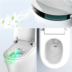 Электронный напольный унитаз-биде Timo ТЕ-741B