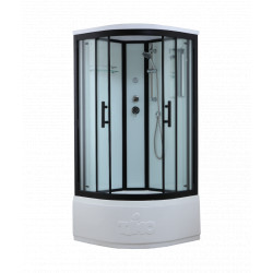 Душевая кабина Timo Standart T-6690 Black Fabric 90х90