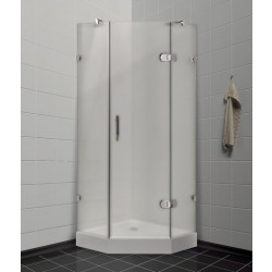 Душевой уголок Timo BY-839 Fabric Glass 80x80, с поддоном