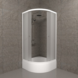 Душевой уголок Triton Вельвет Б1 90x90, с поддоном