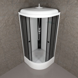 Душевая кабина Triton Грэй-Вайт 90х90 В