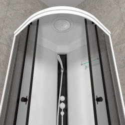 Душевая кабина Triton Грэй-Вайт 90х90 В