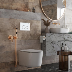 Комплект инсталляции и унитаза 6 в 1 Roxen StounFix Dual Fresh 906789