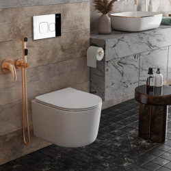 Комплект инсталляции и унитаза 6 в 1 Roxen StounFix Dual Fresh 918025