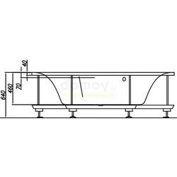 Акриловая ванна Kolpa-San Largo 150x150